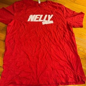 Nelly Red Short Sleeve T-Shirt Size 2XL Canvas Brand